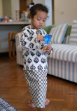 MELUR KIDS SET IN CREAM BLACK