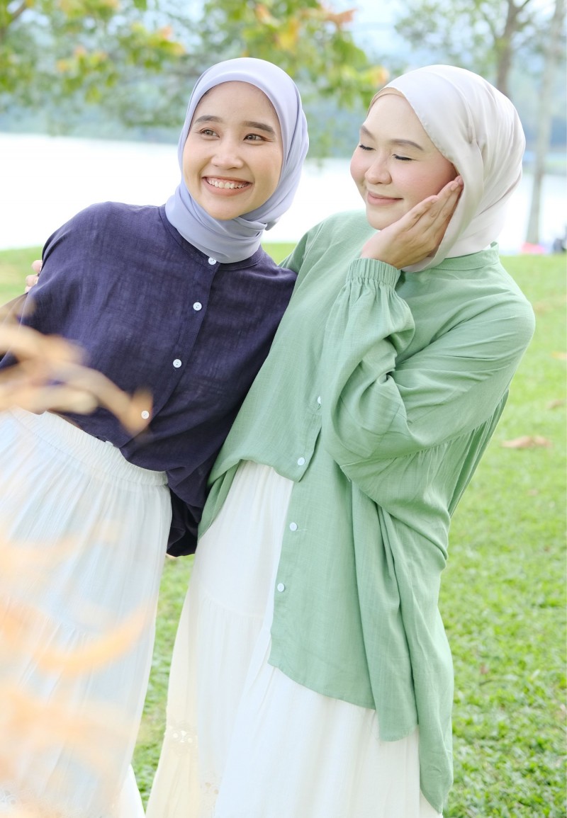 LETITIA BLOUSE IN GREEN