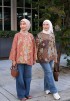 JOYCE BLOUSE BATIK IN CHOC DRIZZLE