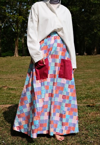 VERA SKIRT IN PATCHES