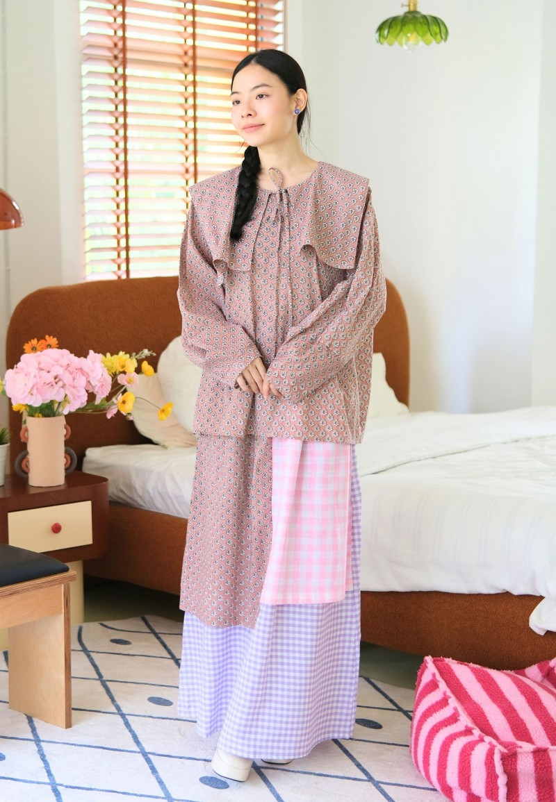 NISSY BLOUSE IN NUDE BLUSH