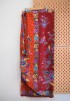 FLORA PAREO BATIK IN BLOOD ORANGE