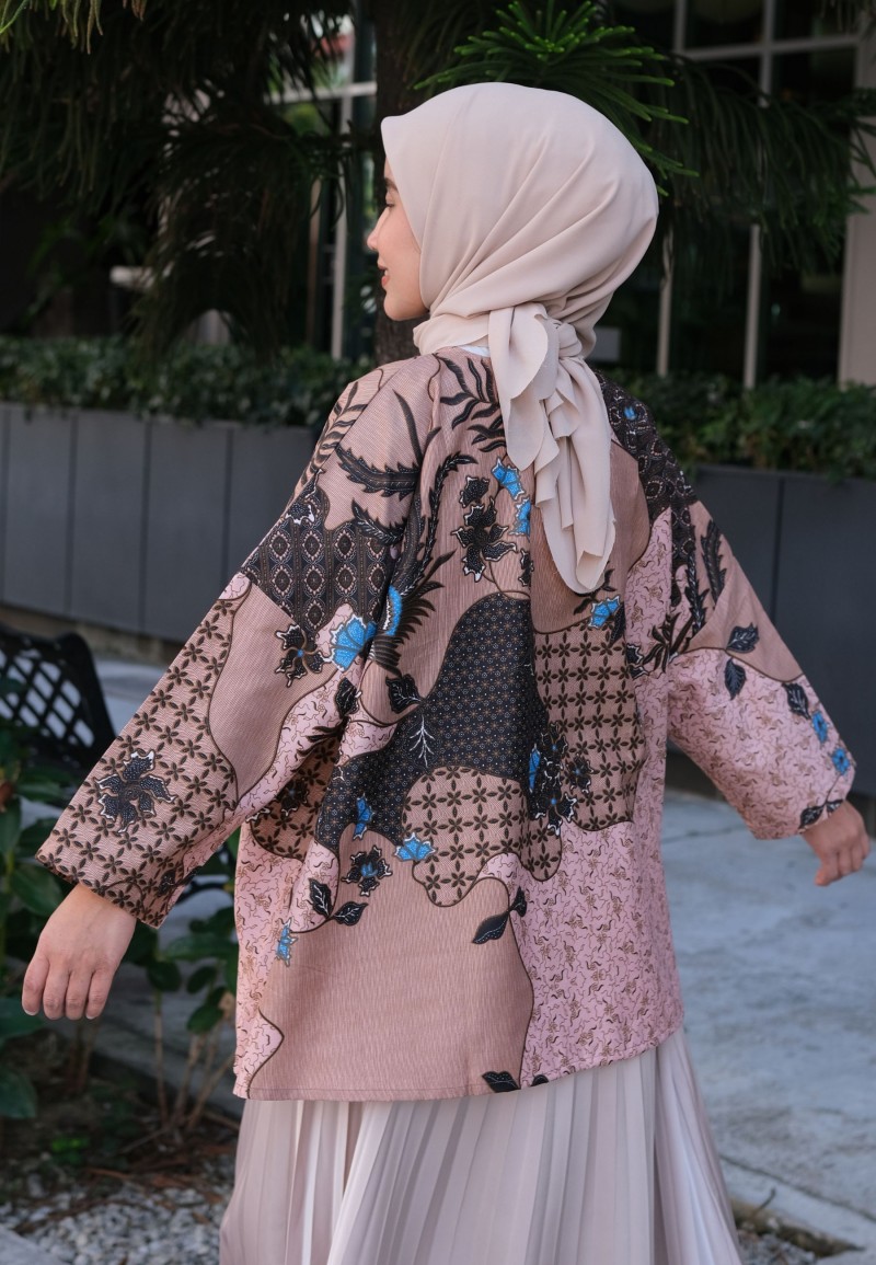JOYCE BLOUSE BATIK IN PINKY NUDE