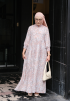 DOVE LONG DRESS IN CLAY