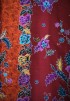 FLORA PAREO BATIK IN BLOOD ORANGE