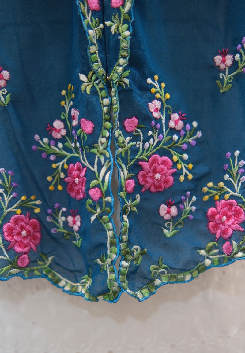 HANA KEBAYA BUTTON TOP 3.0 IN DARK TEAL