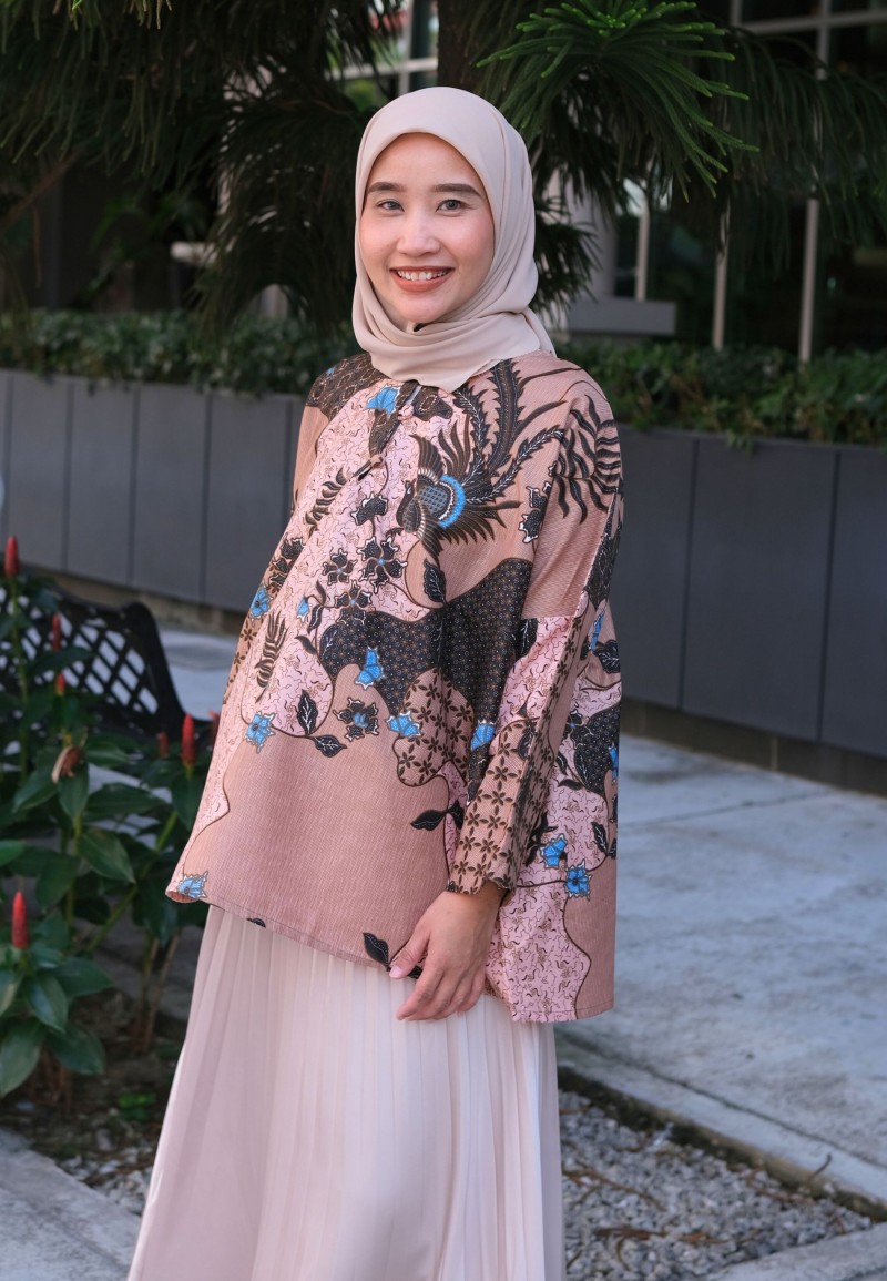 JOYCE BLOUSE BATIK IN PINKY NUDE