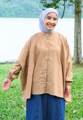 LETITIA BLOUSE IN PEANUT
