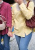 ALLY BUTTON BLOUSE IN MAROON