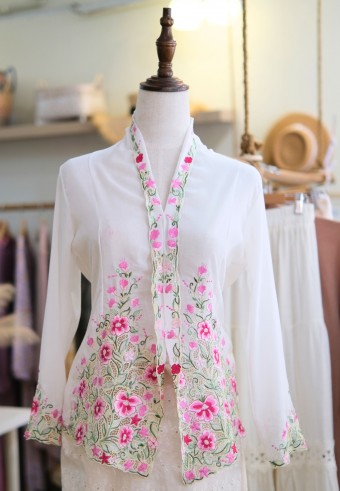 LEIA KEBAYA TOP 7.0 CANDY FLOSS