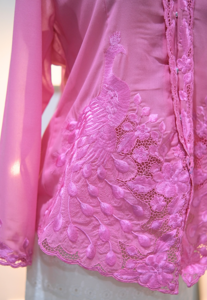 NINA KEBAYA BUTTON TOP 9.0 IN ROSE