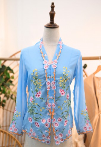HANA KEBAYA IN BLUE FLOWER