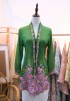 NORA LONG KEBAYA TOP 2.0 IN CANARY