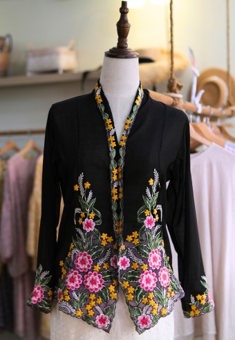 LEIA KEBAYA TOP 8.0 OLD GOLD