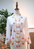 HANA KEBAYA BUTTON  TOP 2.0 IN PARMESAN