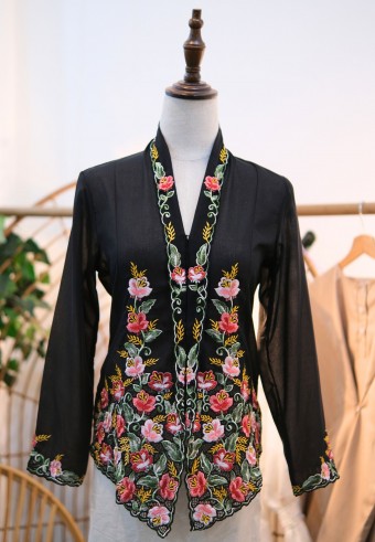 HANA KEBAYA IN RED BLACK