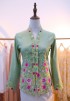 ARIA KEBAYA TOP  IN DUSTY GREEN