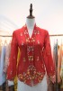 HANA KEBAYA BUTTON TOP 3.0 IN RED CHERRY