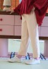 ANKLE PANTS IN VANILLA