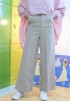 STRIPE PANTS IN NUDE