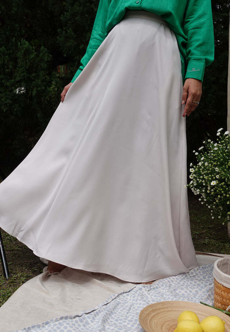 PEHRY SKIRT IN IVORY